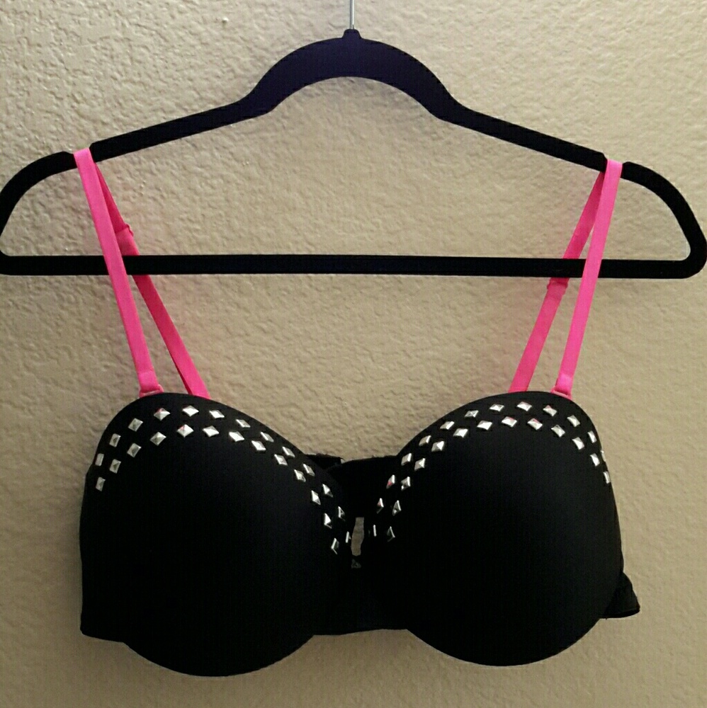 Blackheart by Hot Topic Studded Push up Bra